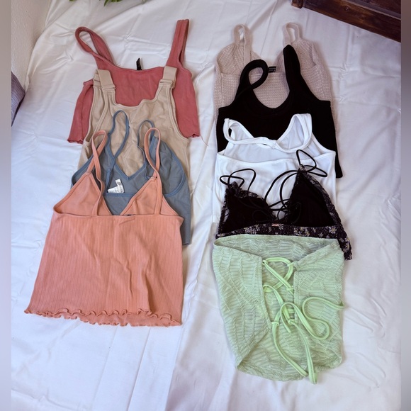 Cropped tank top bundle size xs small - Picture 2 of 8